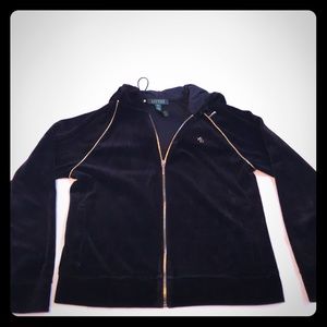 Ralph Lauren Medium Velour Hoodie